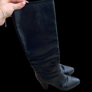 Valentino high boots with metal inserts size 9